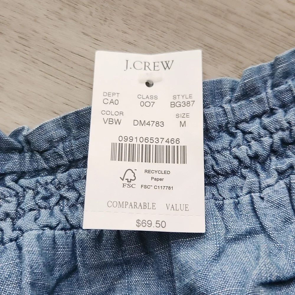 J.Crew Women's Chambray Tank - Picture 4 of 6